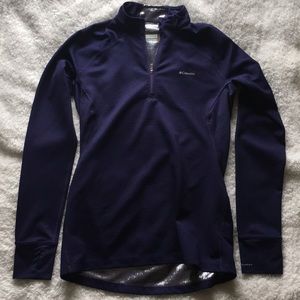 Columbia 3/4 thermal zip up